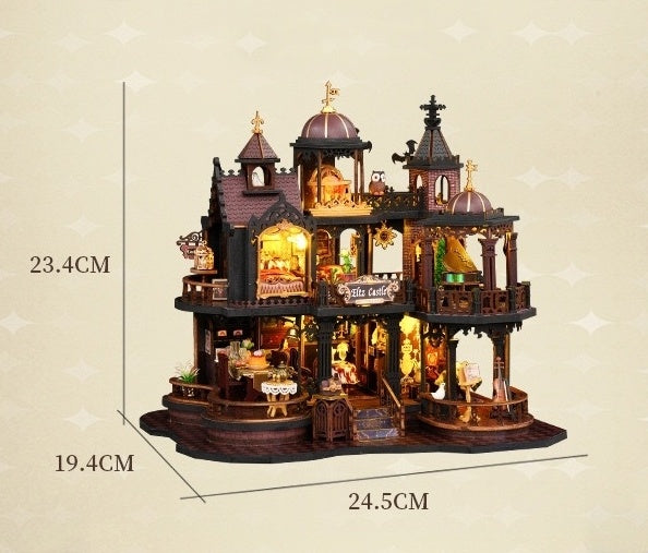 size of Edinburgh Castle Dollhouse